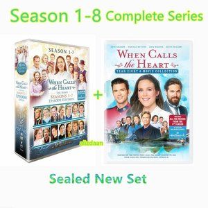 WHEN CALLS THE HEART Season 1-8 DVD New Sealed Fast Shipping 19 -Discs Box Set